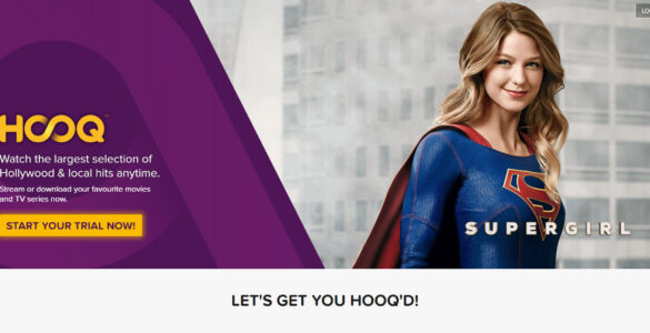 HOOQ Homepage