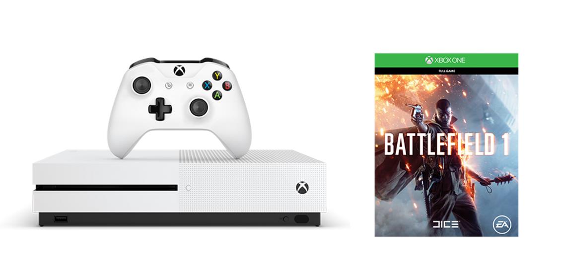 Xbox One S Battlefield 1 Bundle (1TB)