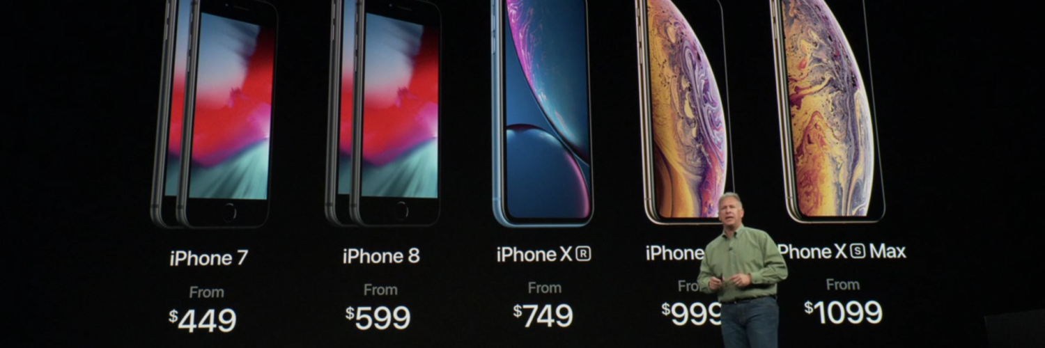 iPhone XS Max XR Pricing