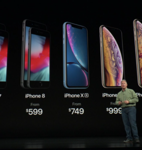 iPhone XS Max XR Pricing