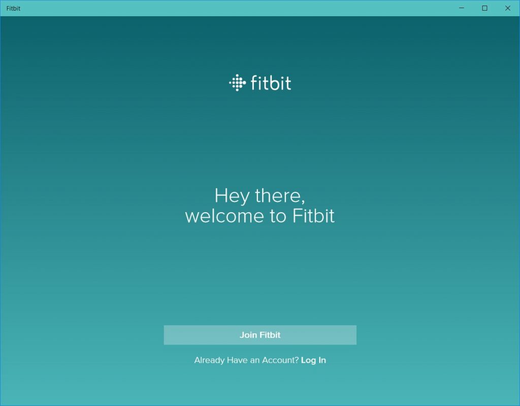 Fitbit Desktop App