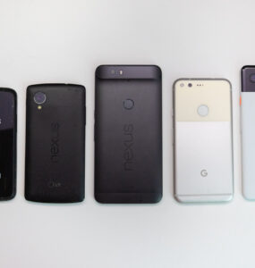 Google phones since Nexus One