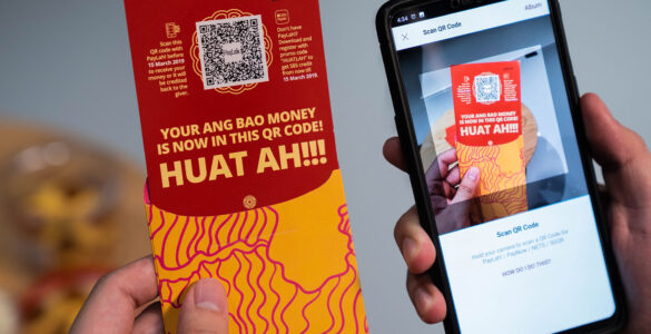 DBS pilots world's first QR Ang Bao