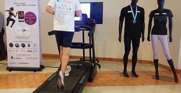 Treadmill test for KaHa Smart Tee