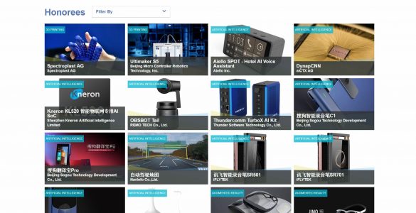 CES Asia 2019 Innovation Awards Honourees
