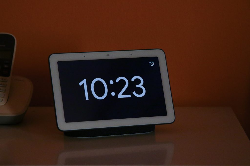 Dimmed Digital Clock