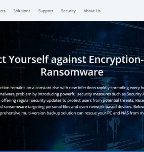 Synology warning users of ransomware attacks