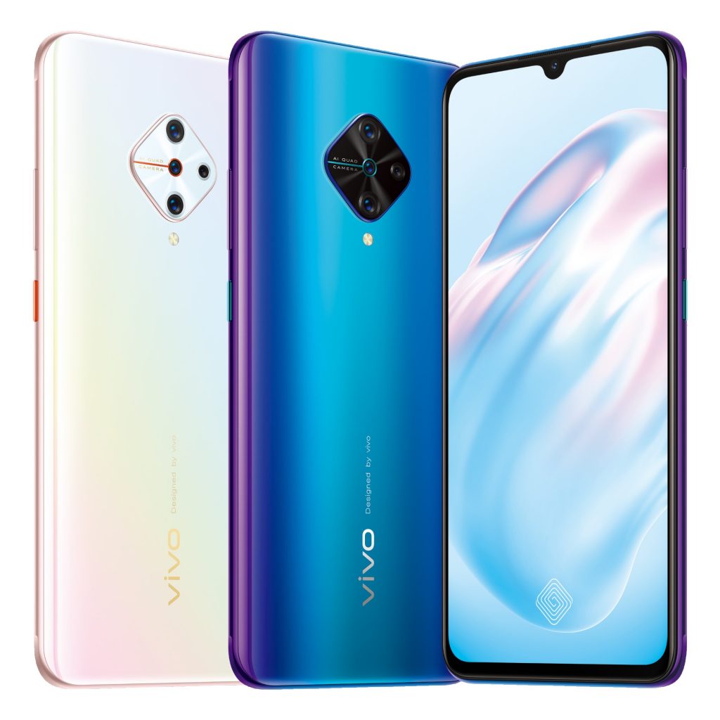 vivo V17 (Front and Back)