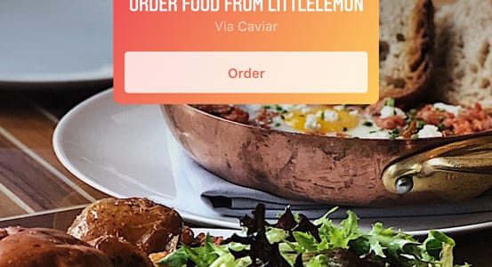 Instagram Order Food