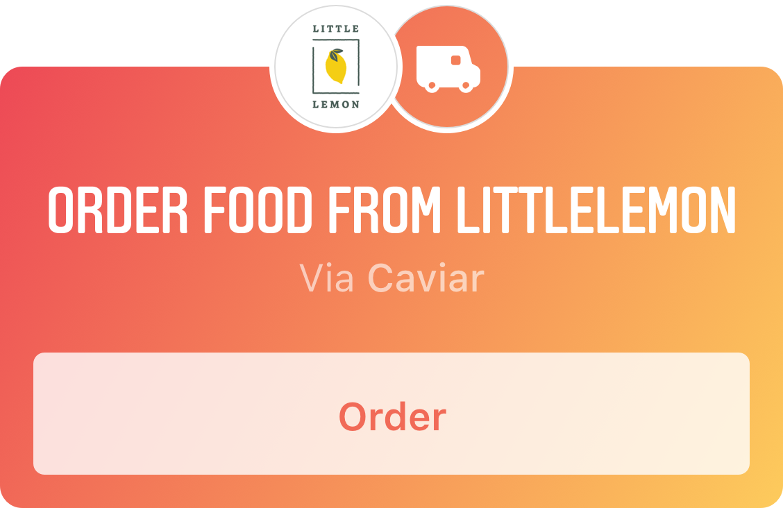 Look out for these new "Order Food" stickers on Instagram Stories