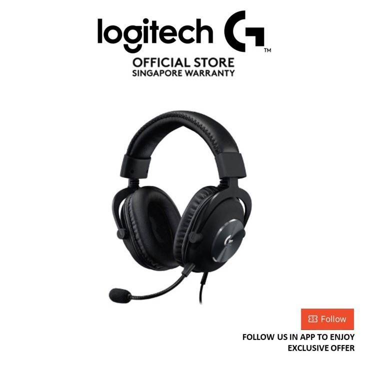 Logitech G Pro X 7.1 Surround Wired Gaming Headset