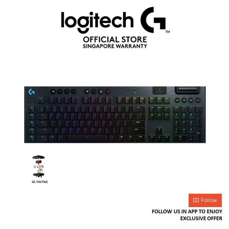 Logitech G915 Lightspeed Wireless Keyboard