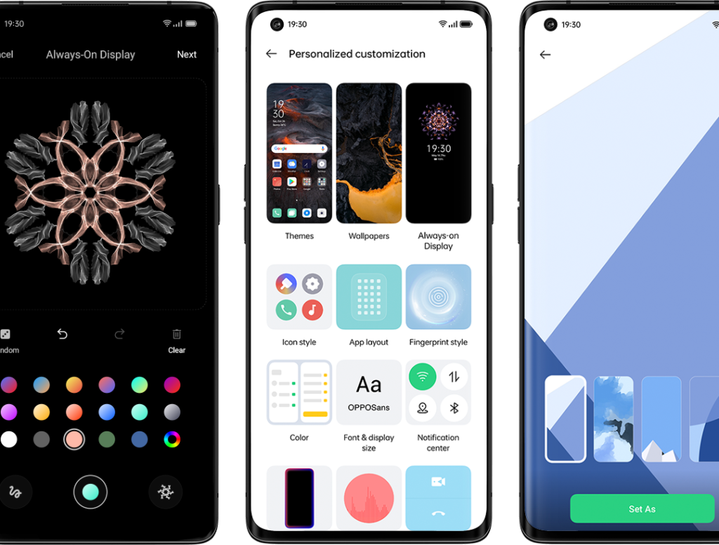 OPPO ColorOS 11 Customization UI