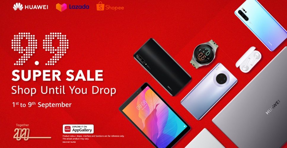 Shopee 9.9 Huawei Deals