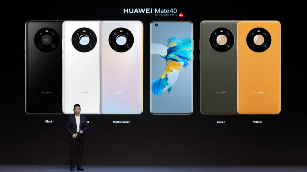 HUAWEI Mate 40 Series Colours (Photo: Huawei)