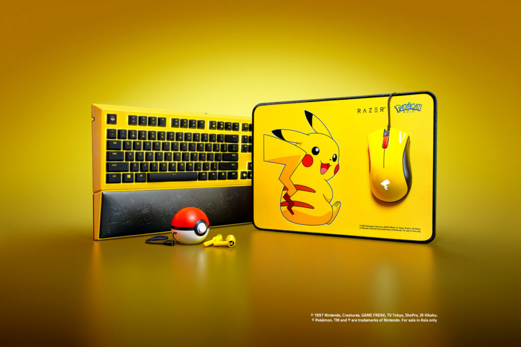 Razer x Pokémon Pikachu Limited Edition Gear