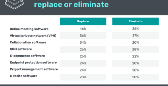 Software Businesses Replace or Eliminate