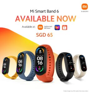 Mi Smart Band 6 Singapore Launch