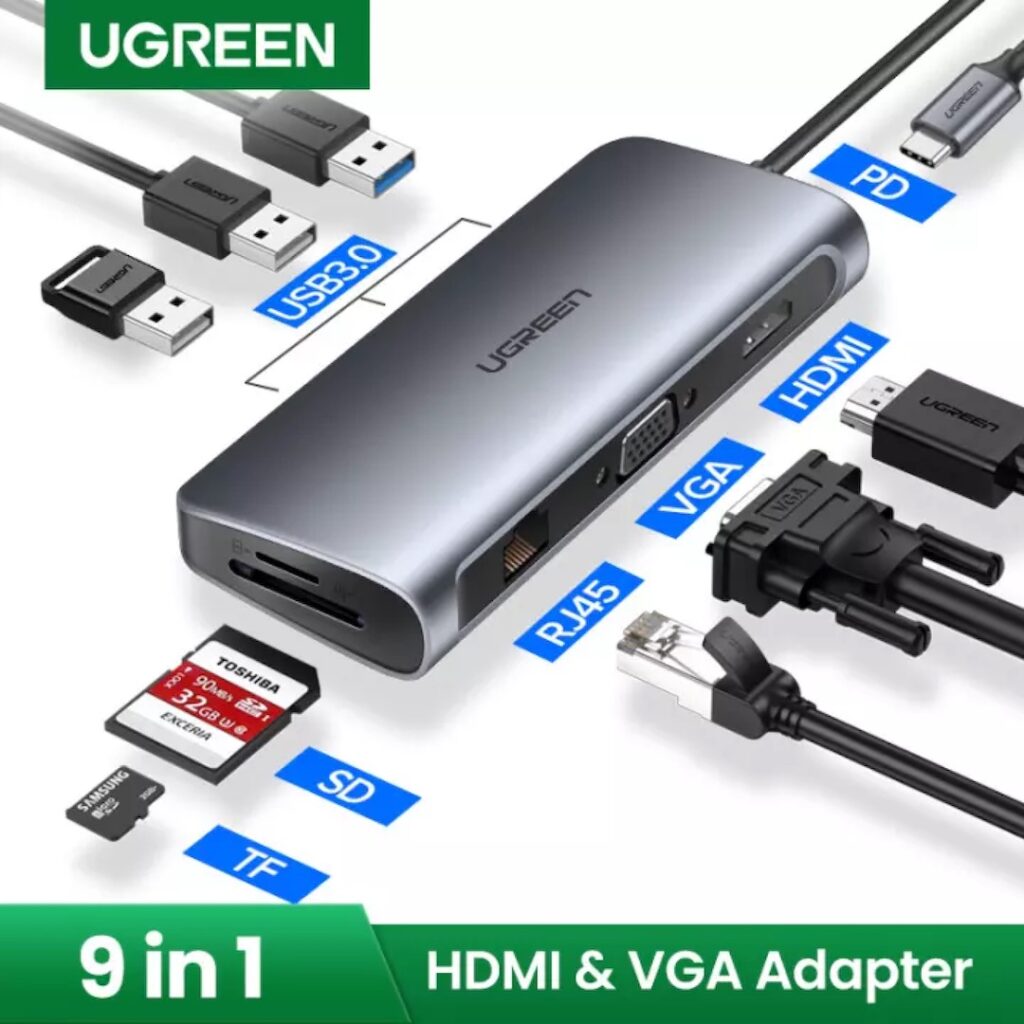 UGREEN 9-in-1 USB C Hub