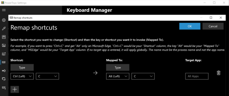 Keyboard Manager Utility