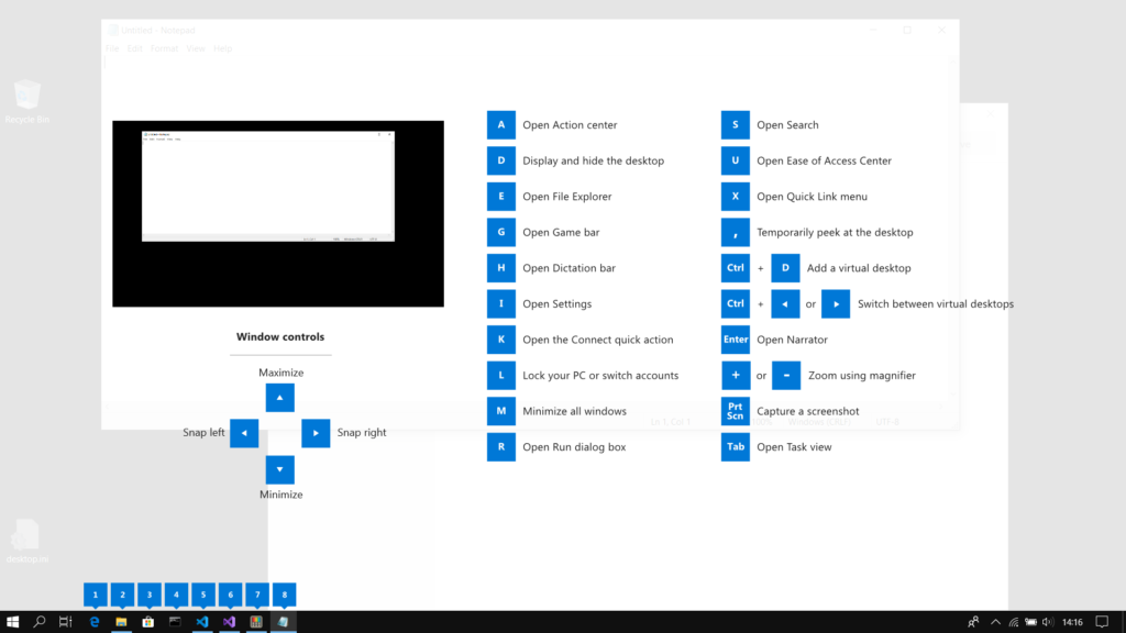 Windows Key Shortcut Guide