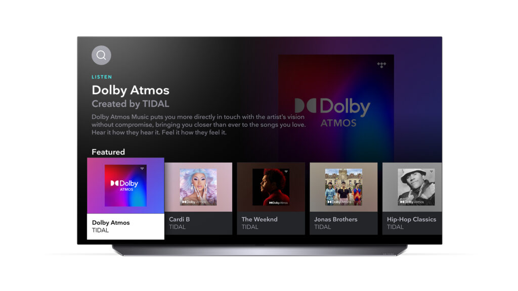 Tidal on LG TV