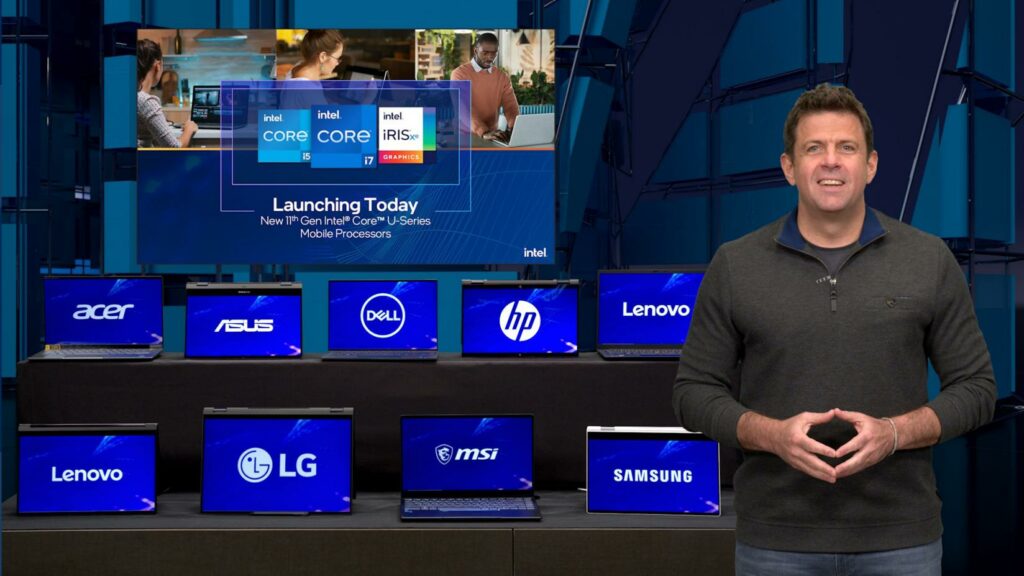 11th Gen Intel Core U-Series Mobile Processors (Credit: Intel Corporation)