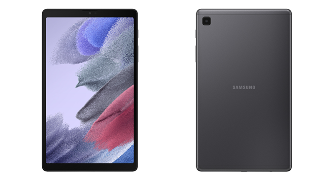 Samsung A7 Lite Front and Back