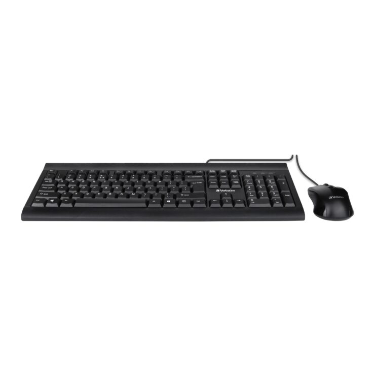 Verbatim Wired Keyboard Mouse Combo