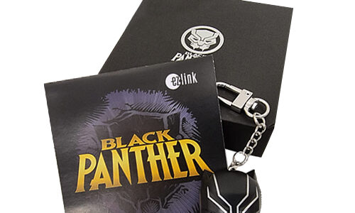 Black Panther LED EZ-Link Charm