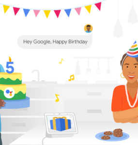 Google Assistant 5th Birthday