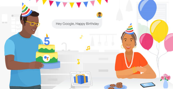 Google Assistant 5th Birthday