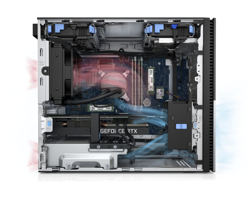 XPS Desktop 2021 - Internal Airflow