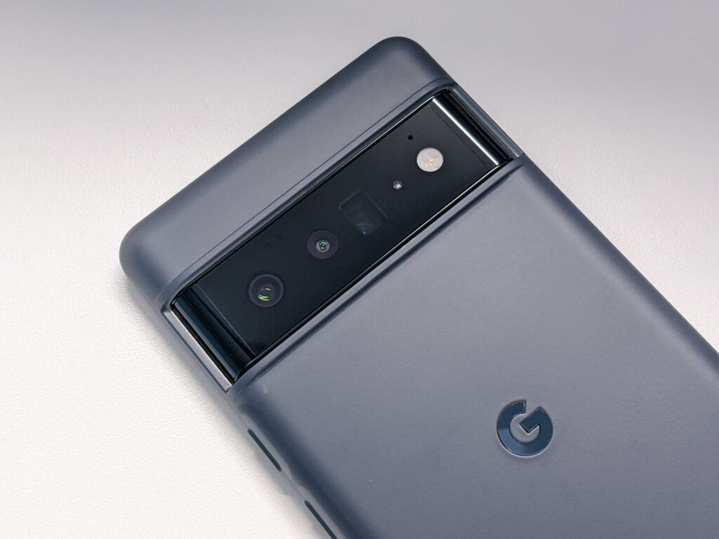 Google Pixel 6 Pro - Closeup of camera