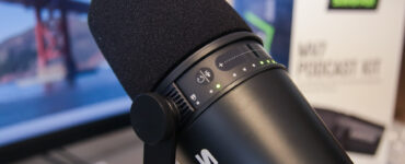 Shure MV7 Podcast Microphone - Touch buttons
