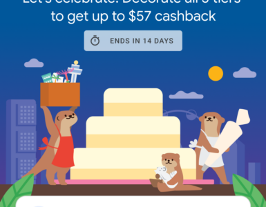Google Pay Lion City Cake - Starting Page