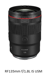 RF135mm f/1.8L IS USM lens
