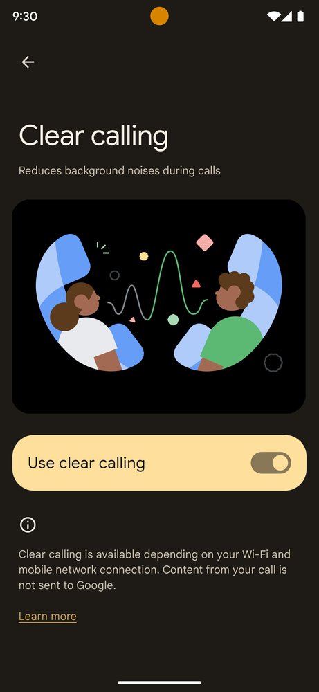 Google Clear Calling