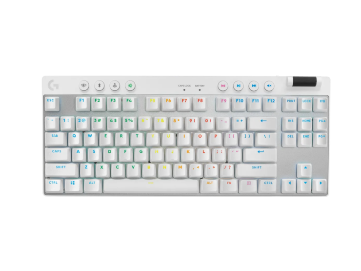 Logitech PRO X TKL Keyboard (White)