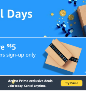Amazon First-ever Prime Big Deal Days Cover Image